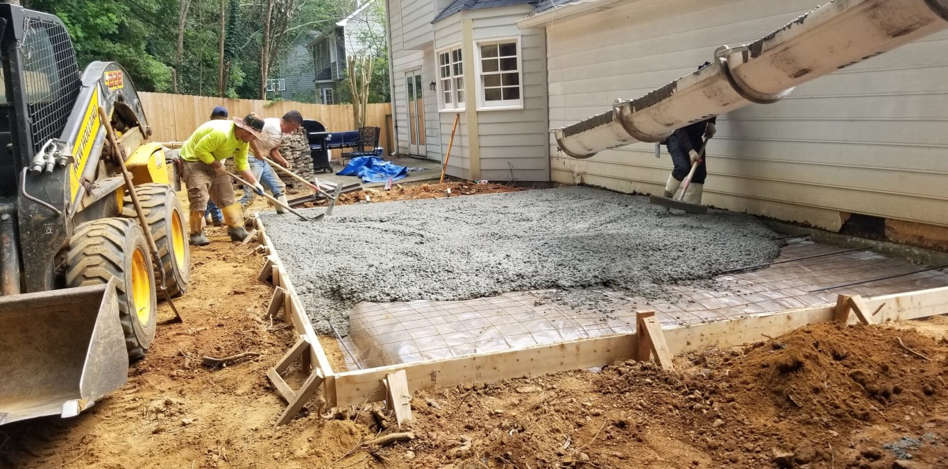 Commercial Concrete Services service in Roanoke Rapids, NC